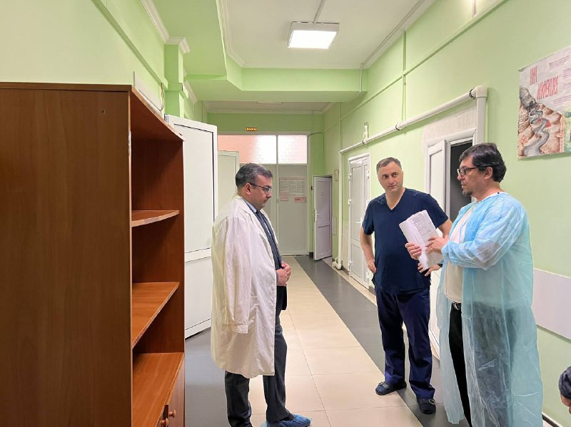 Магомедзагид Кихасуров сегодня посетил Республиканский центр травматологии и ортопедии